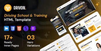 Drivon - Driving School & Training HTML Template