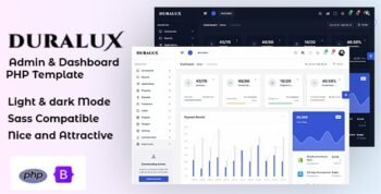 Duralux - PHP Bootstrap Admin & Dashboard Template