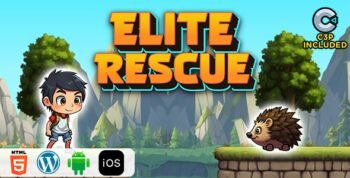 Elite Rescue HTML5 Construct 3 Game