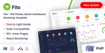 Fito - PHP Fitness Admin Dashboard Bootstrap Template