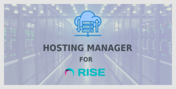 Hosting Manager for RISE CRM