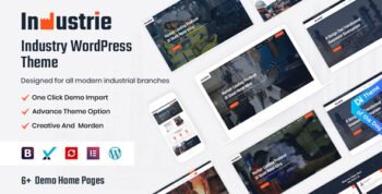 Industrie - Industry WordPress Theme