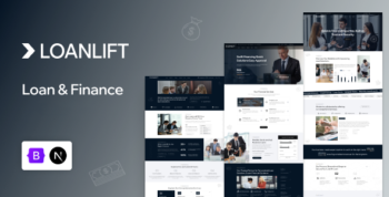 Loanlift - Loan & Finance Next JS Template