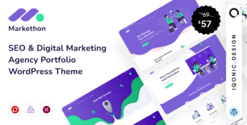 Markethon - SEO & Digital Marketing Agency WordPress Theme