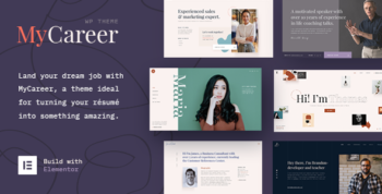 MyCareer - CV Resume & vCard WordPress Theme