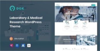 Ninedok - Laboratory & Research WordPress Theme