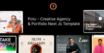 Potu - Creative Agency & Portfolio Next Js Template