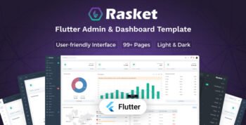 Rasket - Flutter Admin Panel