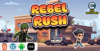 Rebel Rush HTML5 Construct 3 Game