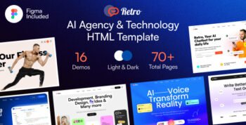 Retro - AI Agency & Technology HTML5 Template