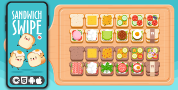 Sandwich Swipe - HTML5 Game, Construct 3