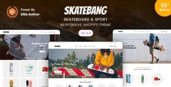 SkateBang - Skateboard & Sport Shopify 2.0 Theme