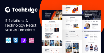 TechEdge - IT Solutions & Technology React Next Js Template