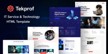 Tekprof -  IT Solution & Technology HTML Template