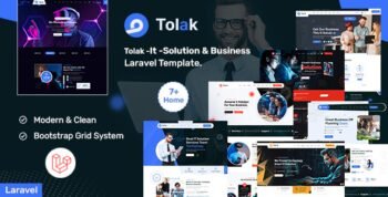 Tolak - It Solution & Business Laravel Template