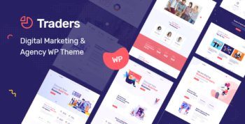 Traders - Digital Marketing & Agency WordPress Theme