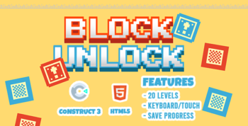 Block Unlock Pixel Game HTML5 Construct 3