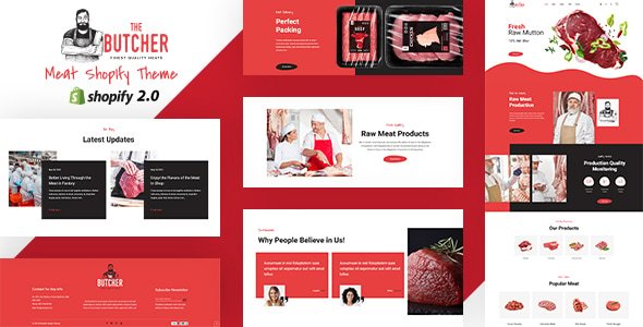 Butcher - Shopify Meat Store Theme