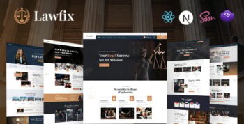 Lawfix - Attorney Lawyer React Next Template