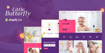 Little Butterfly - Kids Shopify Theme