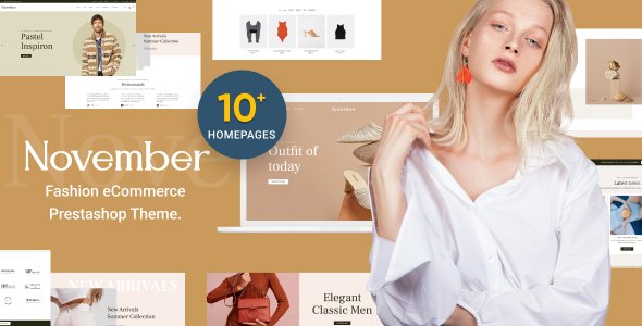 November - Multipurpose Prestashop Theme