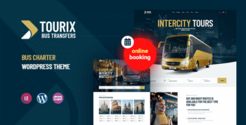 Tourix - Bus Charter WordPress Theme