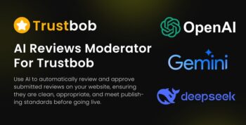 AI Reviews Moderator  For Trustbob