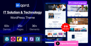 Inqord - IT Solutions & Technology Services WordPress Theme