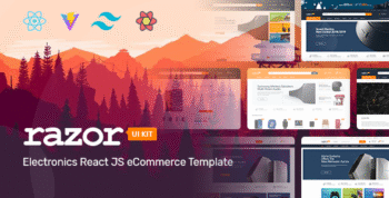 Razor - Electronic Store ReactJS Template