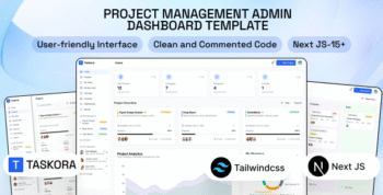 Taskora - Project Management Tailwind CSS Next JS Admin Dashboard Template