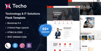 Techo - Technology & IT Solutions Flask Template