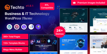 Techto – Business & IT Technology WordPress Theme