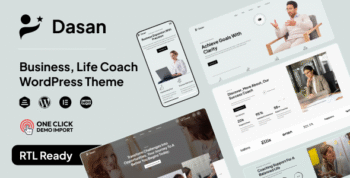 Dasan - Business, Life Coach & Mentor WordPress Theme