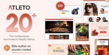 Atleto – Responsive Multipurpose eCommerce Shopify Theme