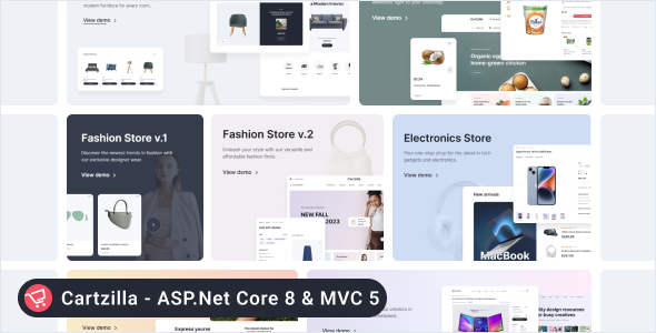 Cartzilla – ASP.Net Core & MVC Multipurpose E-Commerce Template ...