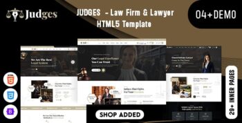 Judges - Law Firm & Lawyer HTML5 Template
