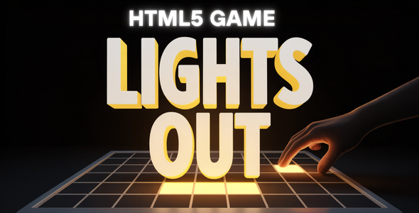 Lights Out Puzzle Game - HTML5