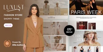 Luxust - Fashion Store Shopify 2.0 Theme