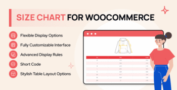 WooCommerce Product Size Chart WordPress Plugin