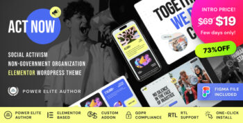 Act Now - Social Activism & NGO WordPress Theme