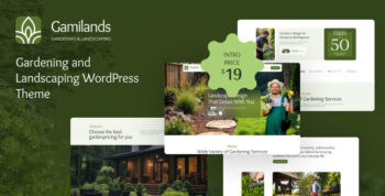 Gamilands - Gardening and Landscaping WordPress Theme