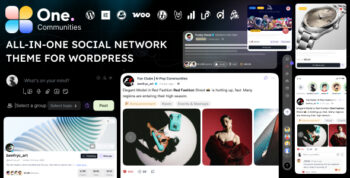 One – BuddyPress Theme for Membership & Community Sites