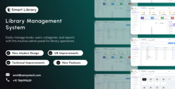 Smart Library | Library Management System | Books Management System | Publications Management