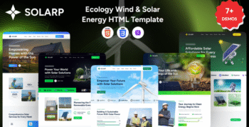 SolarP- Ecology Wind & Solar Energy HTML Template