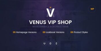 Venus - Responsive Multipurpose WordPress Theme