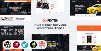 Fixton - Auto Repair Services WordPress Theme
