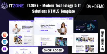 Itzone - Modern Technology & IT Solutions HTML5 Template