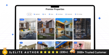 Real Estate Property Listing Website (Add-on)