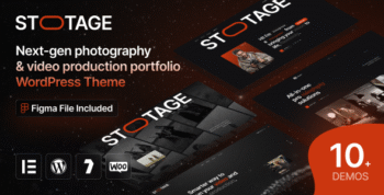 Stotage - Photography & Video Production WordPress Theme