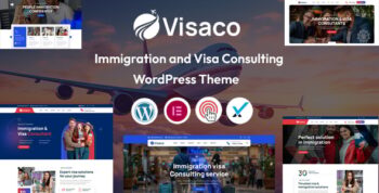 Visaco - Immigration Visa Consulting WordPress Theme